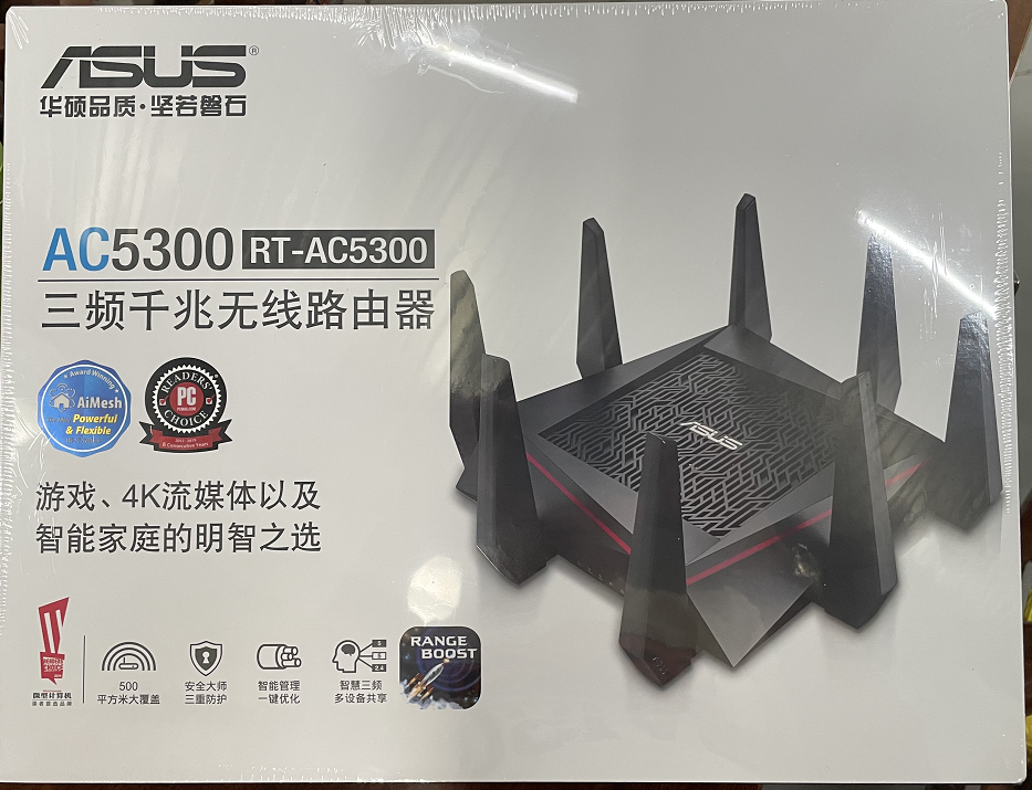 ASUS Octopus (ASUS) RT-AC5300 1.4G CPU, 128Flash, 512 RAM